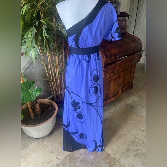 TIBI ladies NWT 100% silk one shoulder dress. Size 4. Zipper on side gor… - Picture 6 of 16